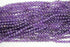 Natural Amethyst Gemstone Beads, 6mm, Round